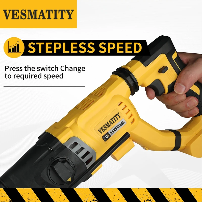 Vesmatity Bürstenloser Akku-Bo – Brushless Cordless Electric Drill 18V Bewertung und Preis