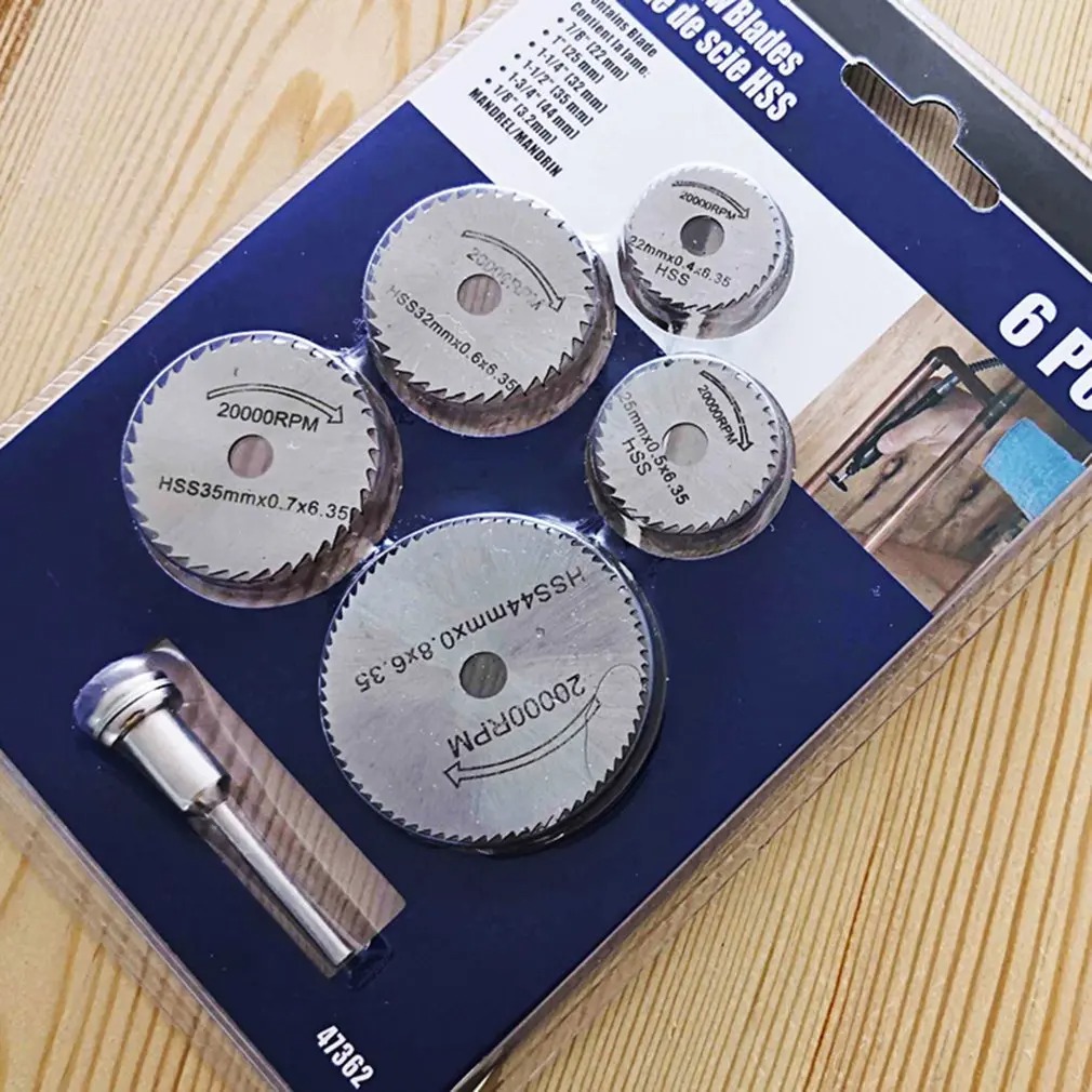 6Pcs HSS Kreissäge Klinge Dreh – Cordless Rotary Tool Kit Accessories Bewertung und Preis