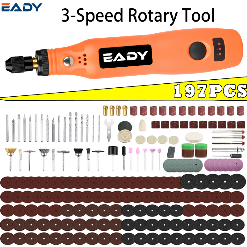 USB-Akku-Rotationswerkzeug-Set – Cordless Rotary Tool Kit Accessories Bewertung und Preis