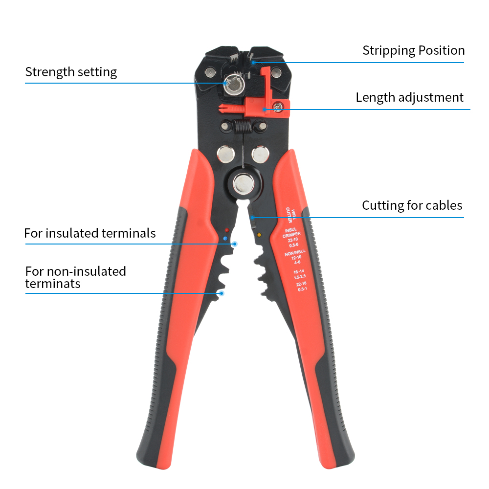 Abisolierzange Multifunktionsz – Automatic Wire Stripper Cutter Bewertung und Preis